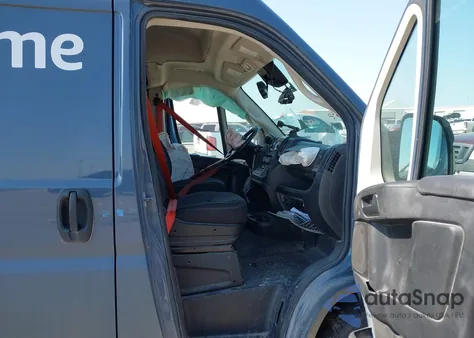 2021 Ram Promaster 3500 Cargo Van High Roof 159 Wb Ext from USA, damaged, VIN 3C6MRVJG1ME579536